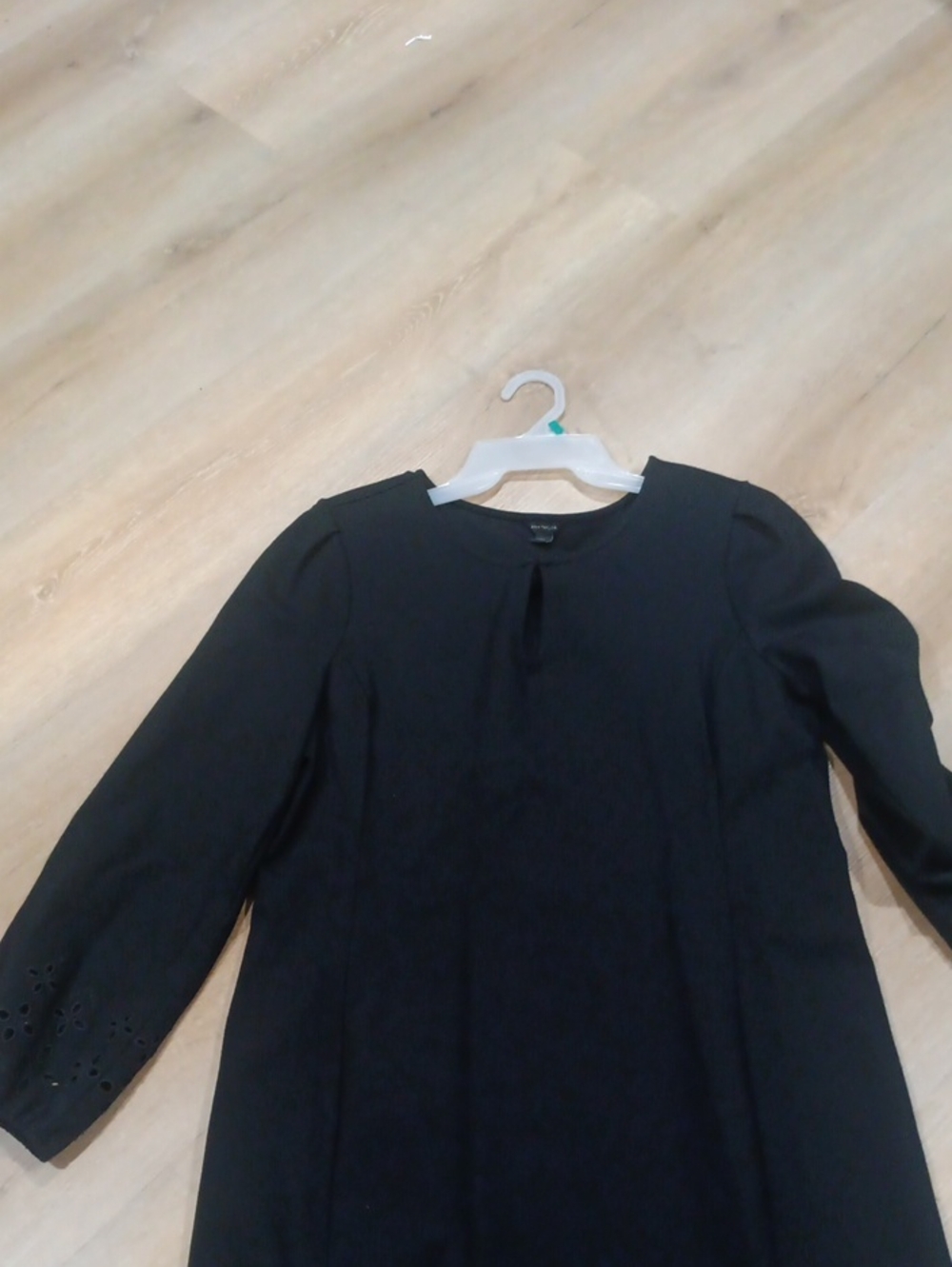 Ann Taylor Black Crewneck Dress Size L